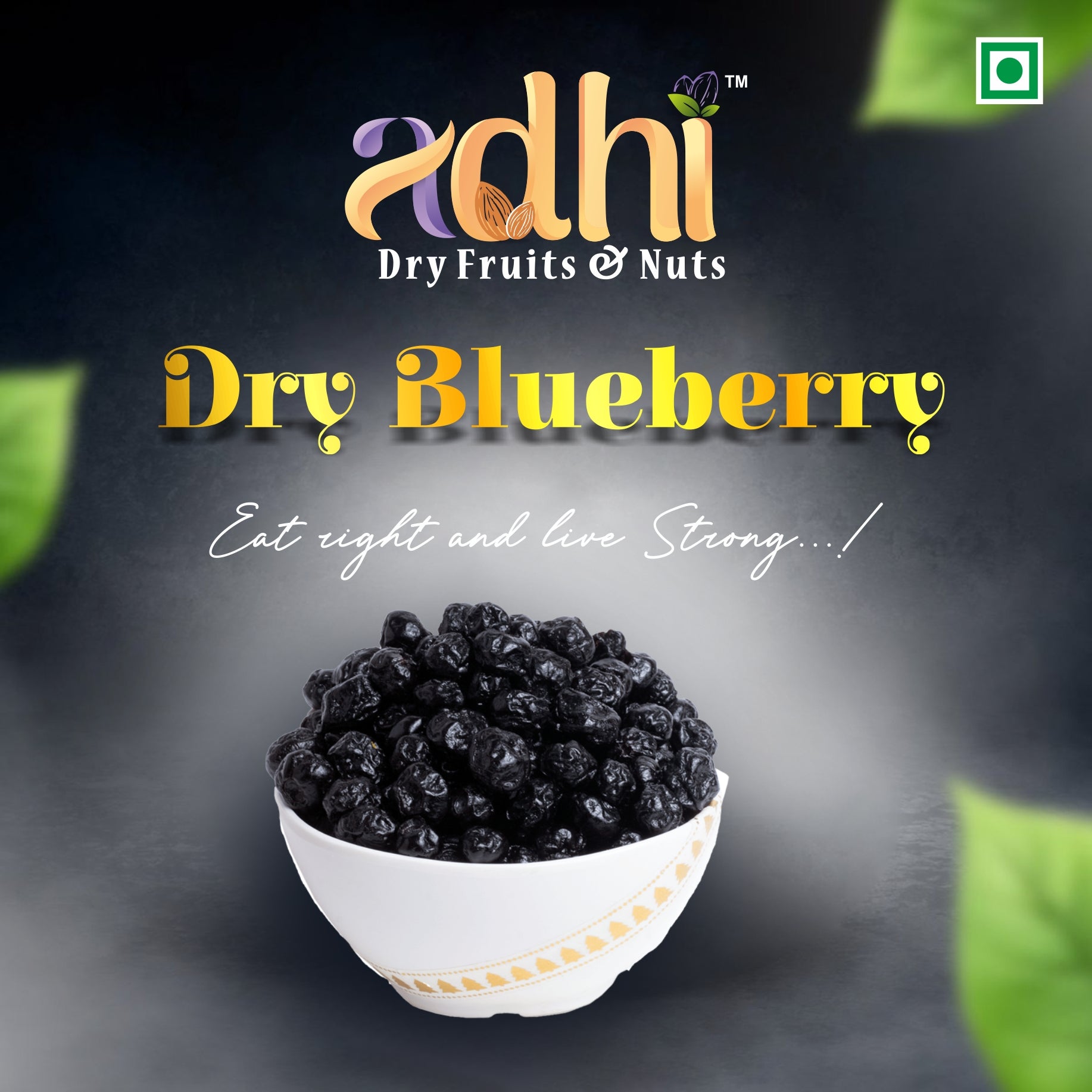 Dry Blue Berry