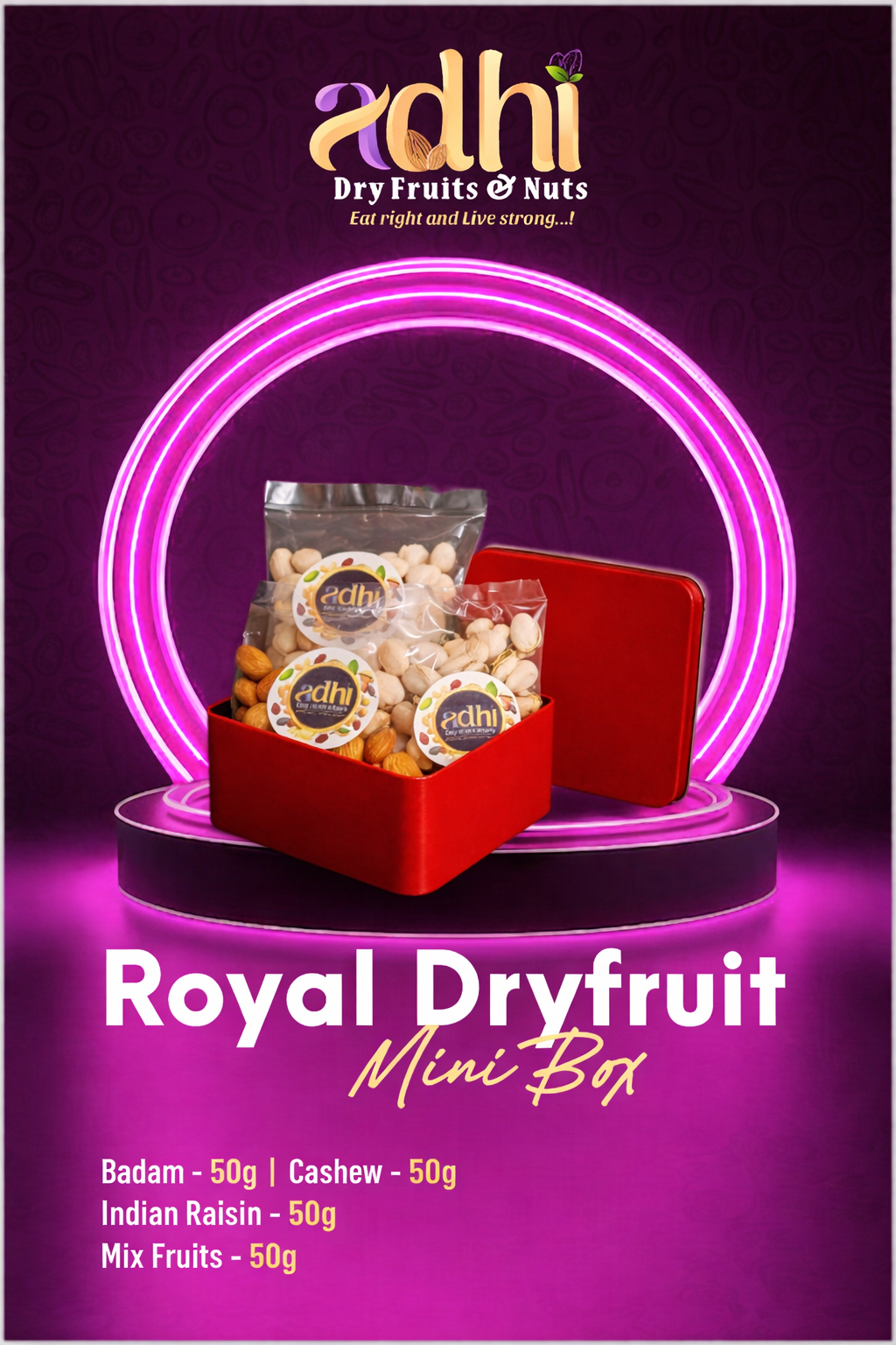 Royal Dry Fruit Mini Box