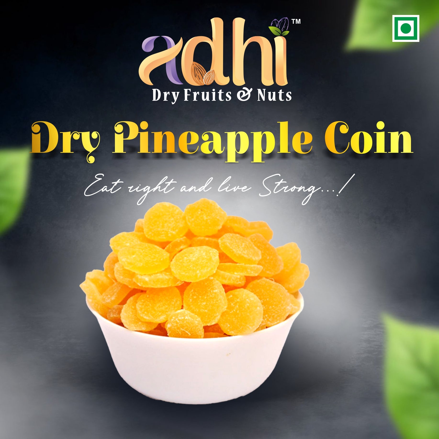 Dry Pineapple Coins